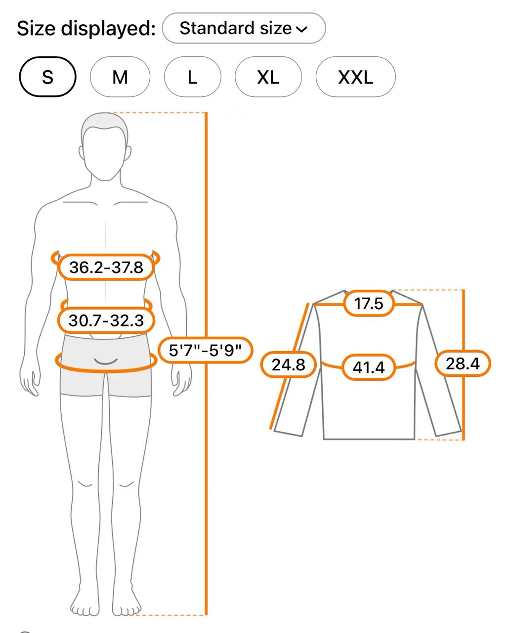 Size guide image